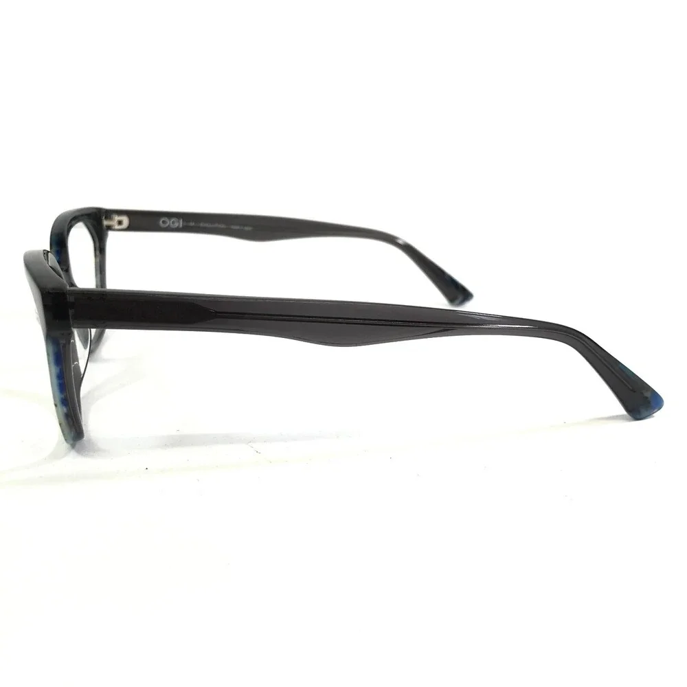 OGI Evolution Eyeglasses Frames 9239/2276 Blue Gray Tortoise Cat Eye 52-17-140